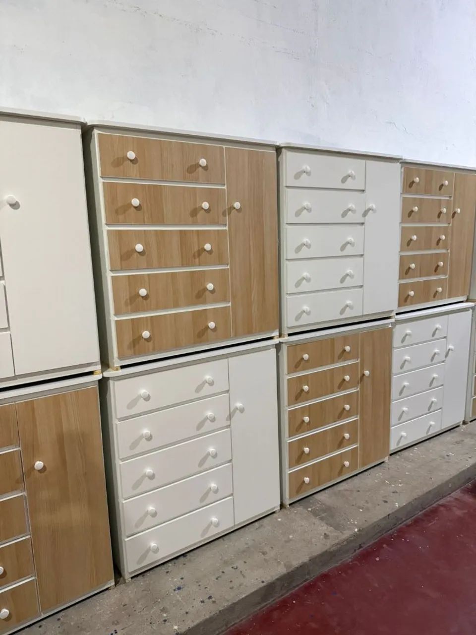 Cômoda sapateira 5 gavetas 