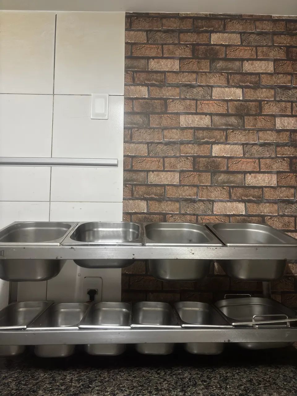 Condimentadora Aço inox
