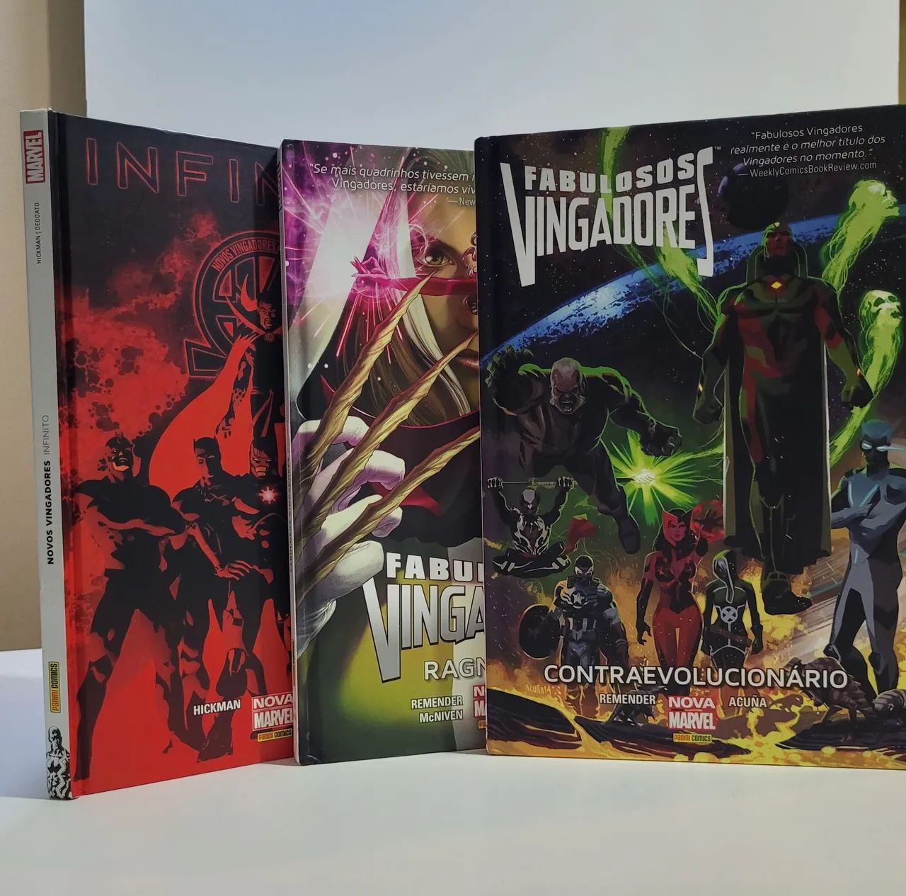 Pack HQ Marvel Vingadores