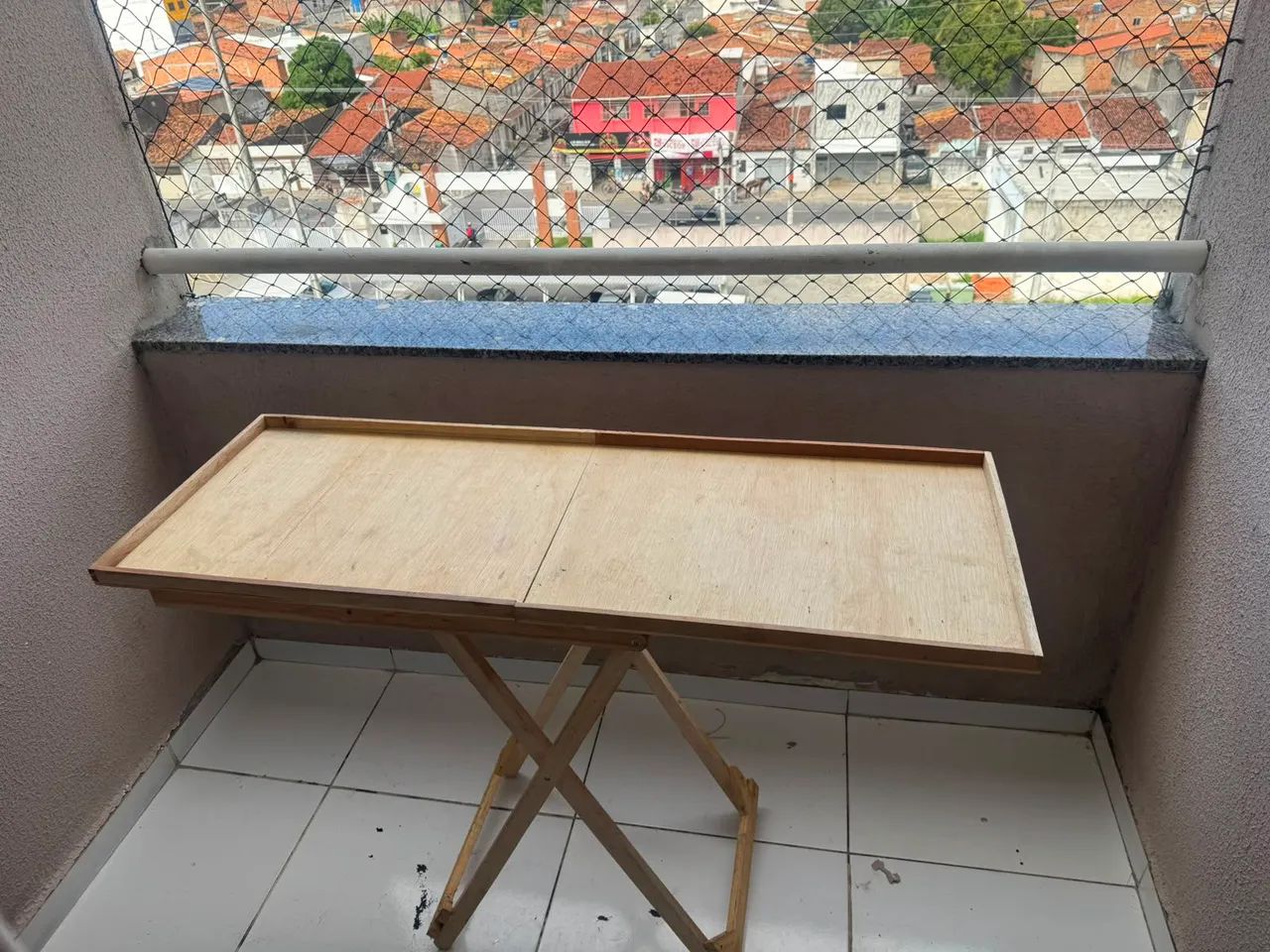 Mesa de madeira dobrável  - Foto 2