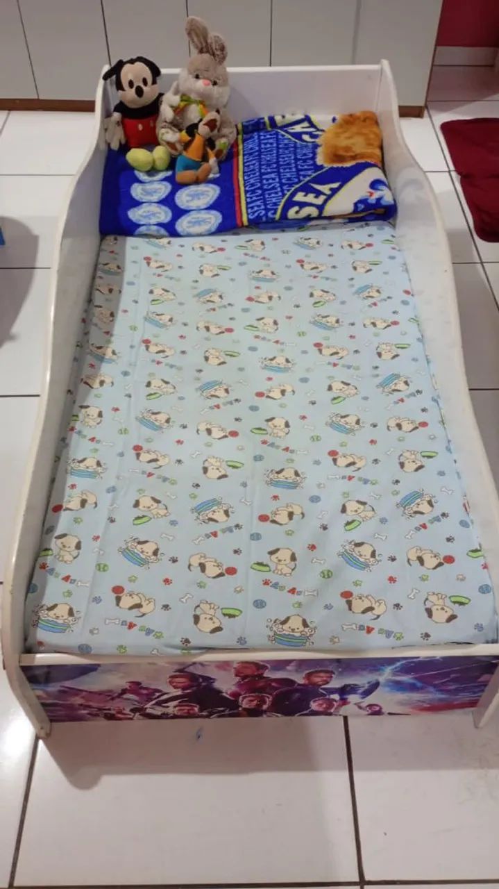 CAMA INFANTIL PERSONALIZADA DOS VINGADORES. - Foto 2