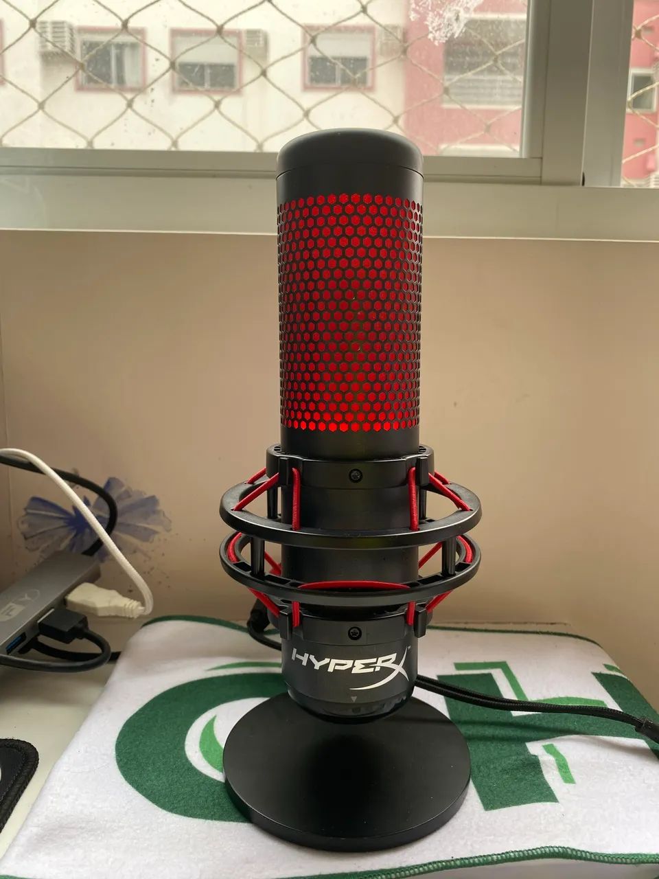 HyperX Quadcast Microfone de Mesa