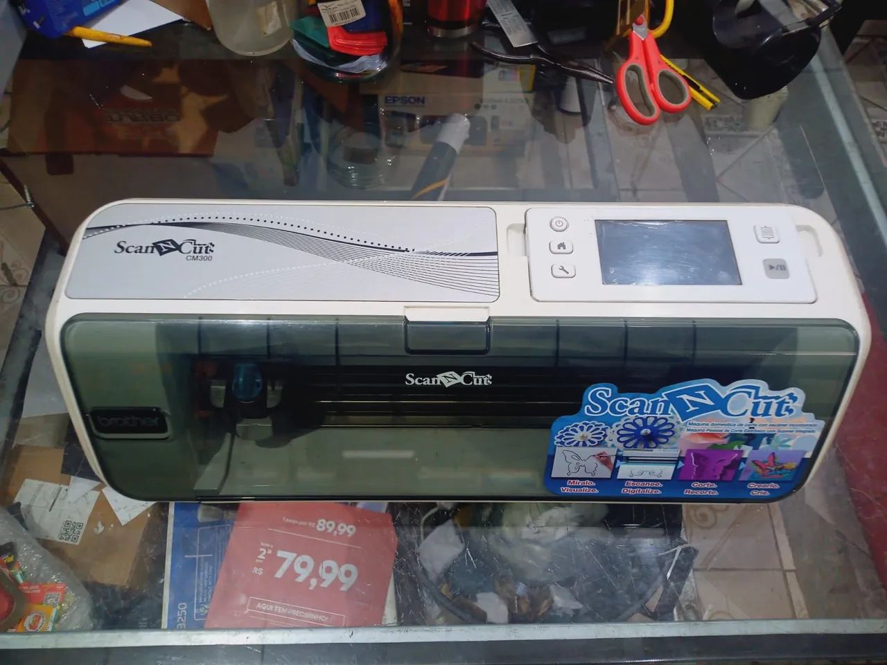 Brother ScanNCut CM300 - Máquina de Corte Eletrônica - Periféricos