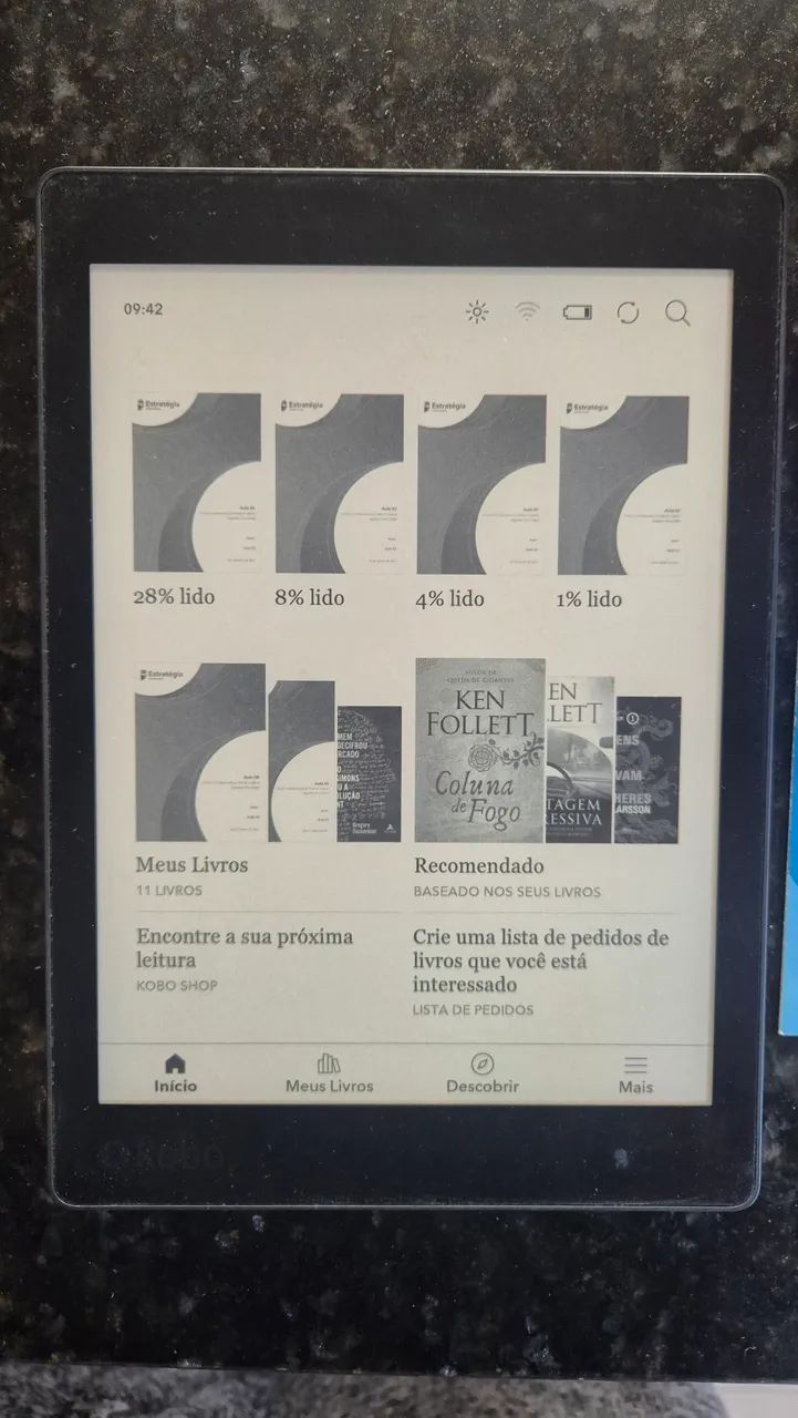 Leitor Kobo Aura One