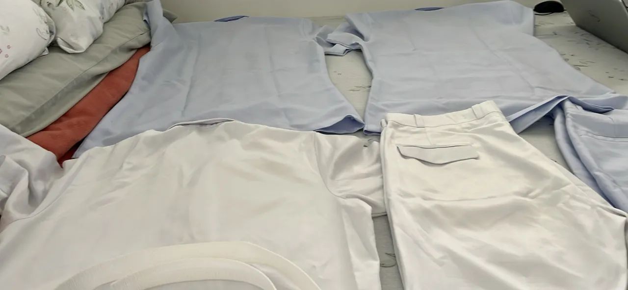 Kit Fardamento Militar Completo (Camisas, Calças e Cinto) - Excelente Estado - Foto 2