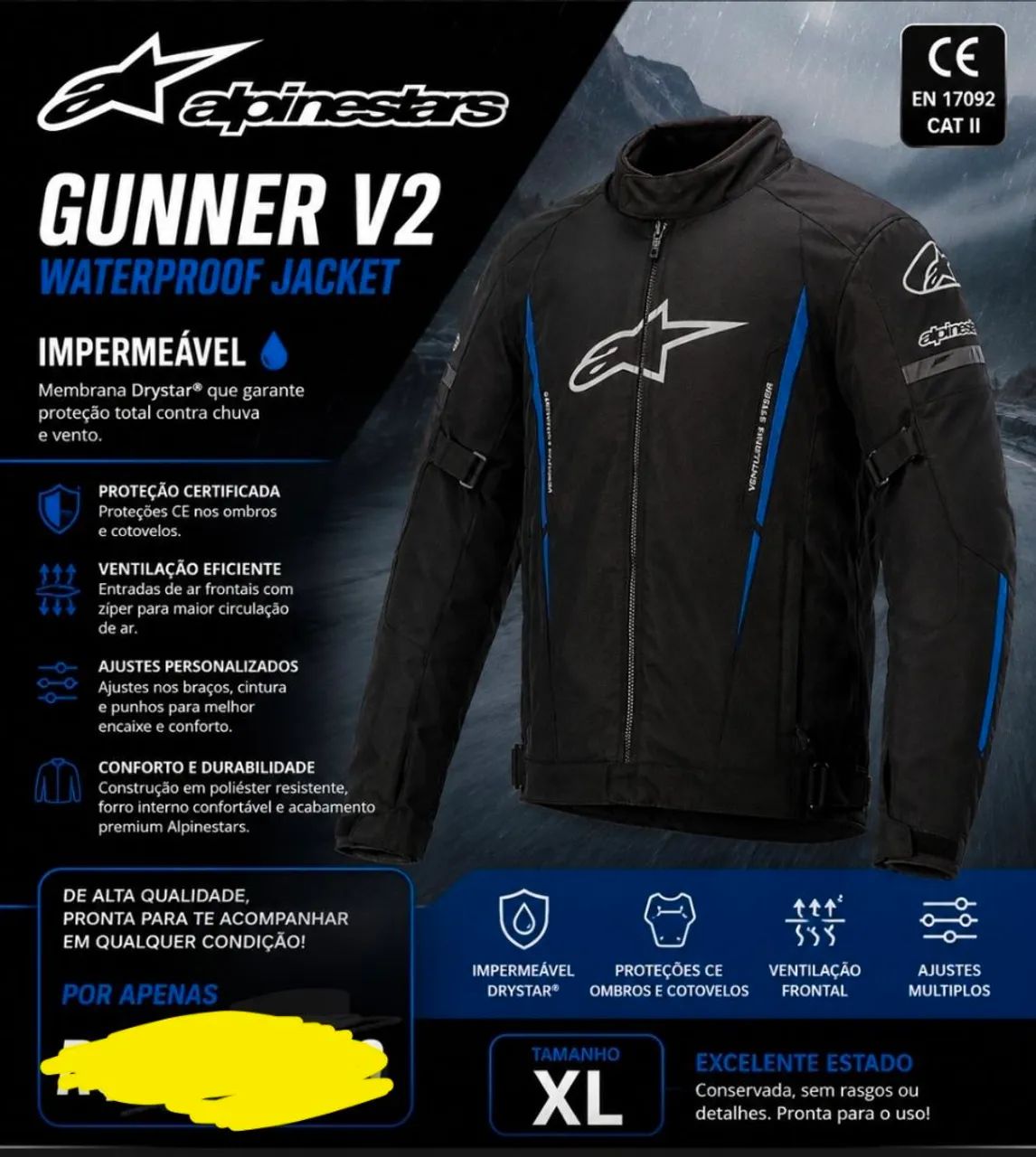 JAQUETA GUNNER ALPINESTARS 