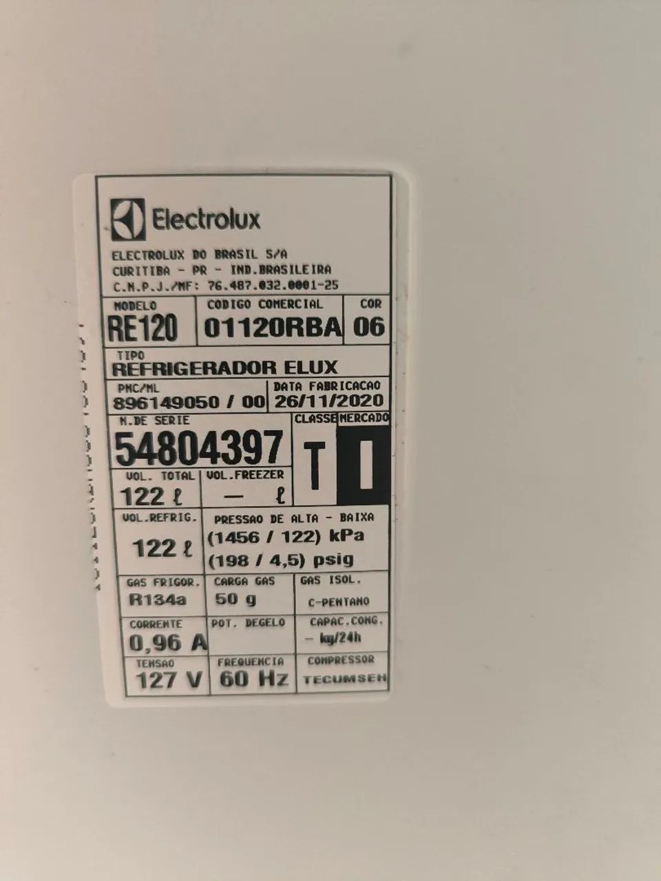 Frigobar Electrolux RE120 - Foto 5