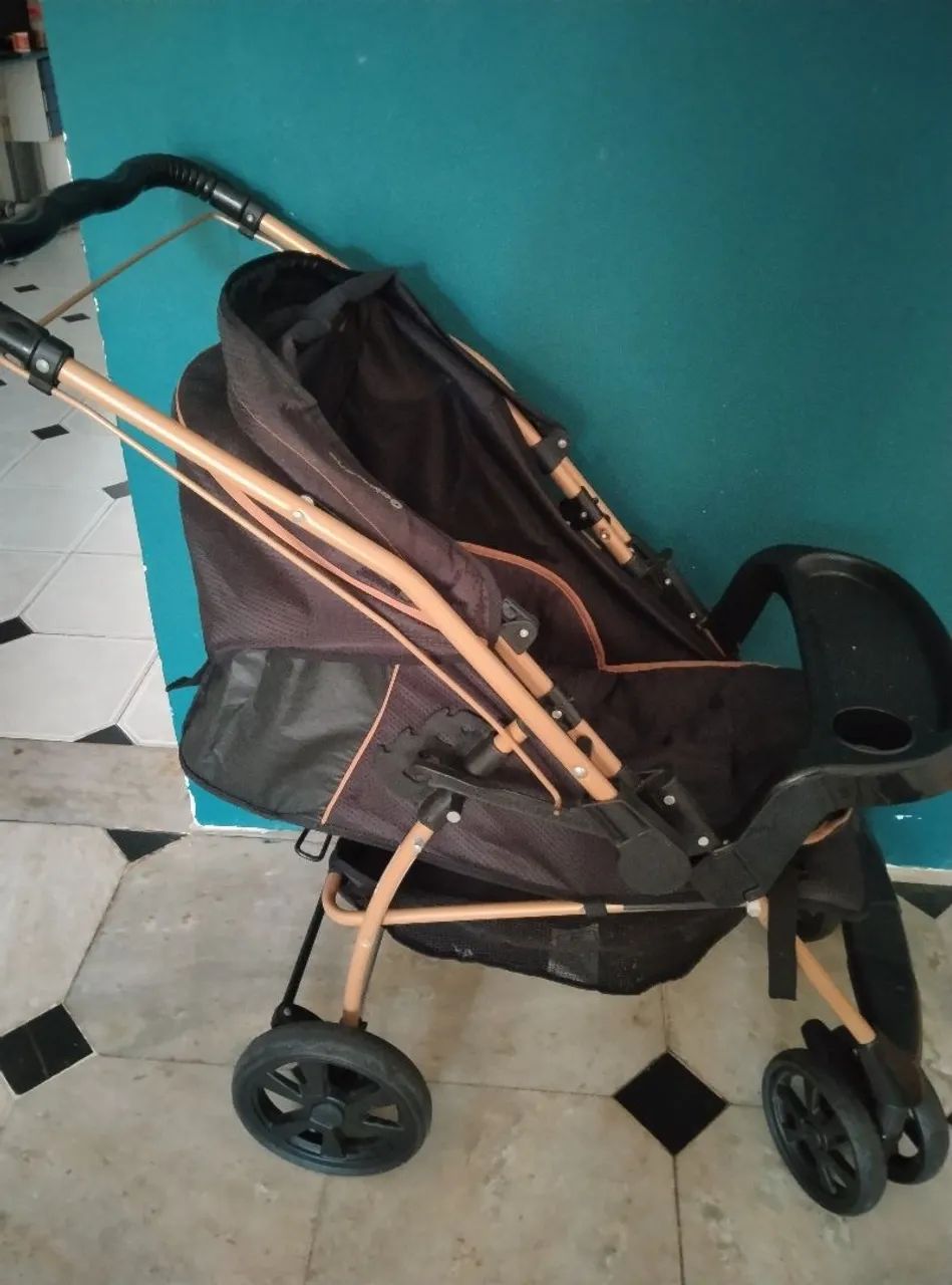 Carrinho de bebê + bebê conforto  - Foto 4