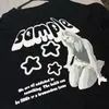 camiseta boxy sample qca preta manga comprida - Foto 4