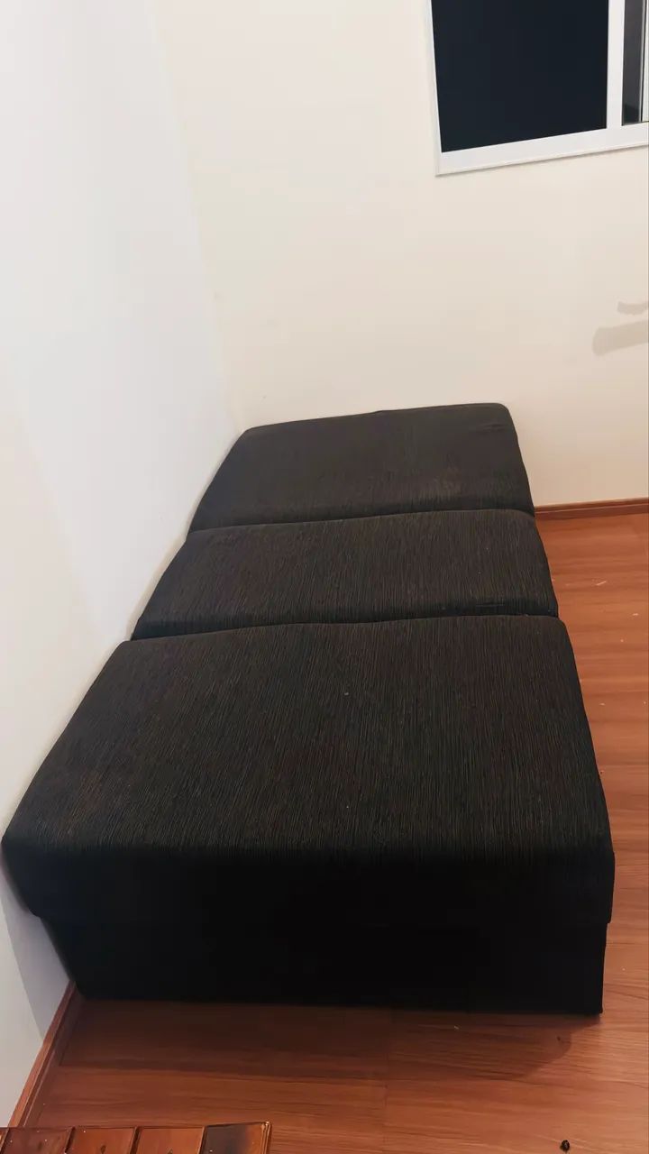 Vendo 1 sofá cama de SOLTEIRO  - Foto 2