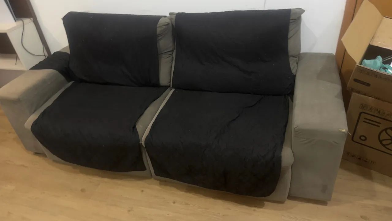 ? SOFÁ GRANDE USADO - APENAS R$ 200! - Foto 4