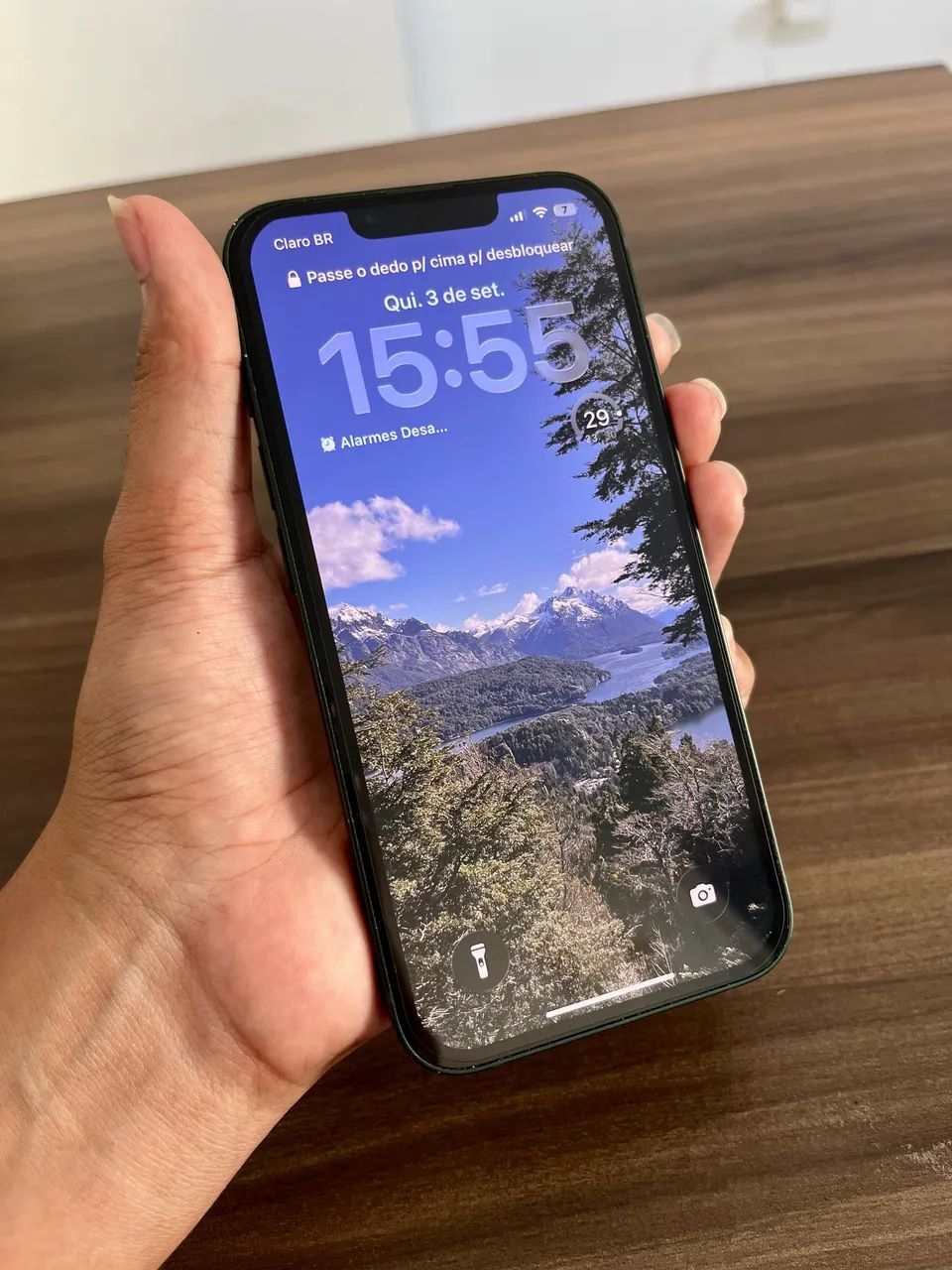 Iphone 13 - 128gb, verde, único dono - Foto 5