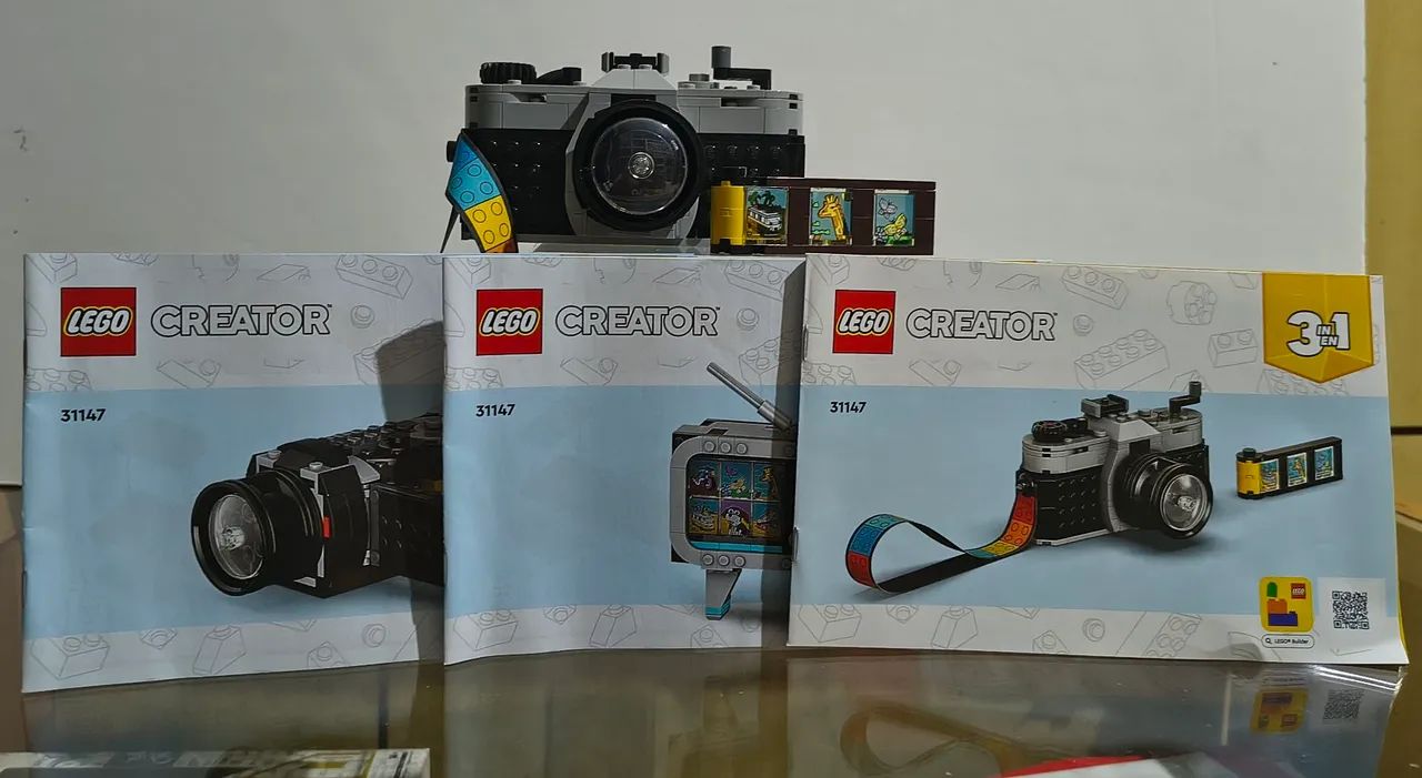 Lego Creator 3 em 1 Câmera Fotográfica 31147