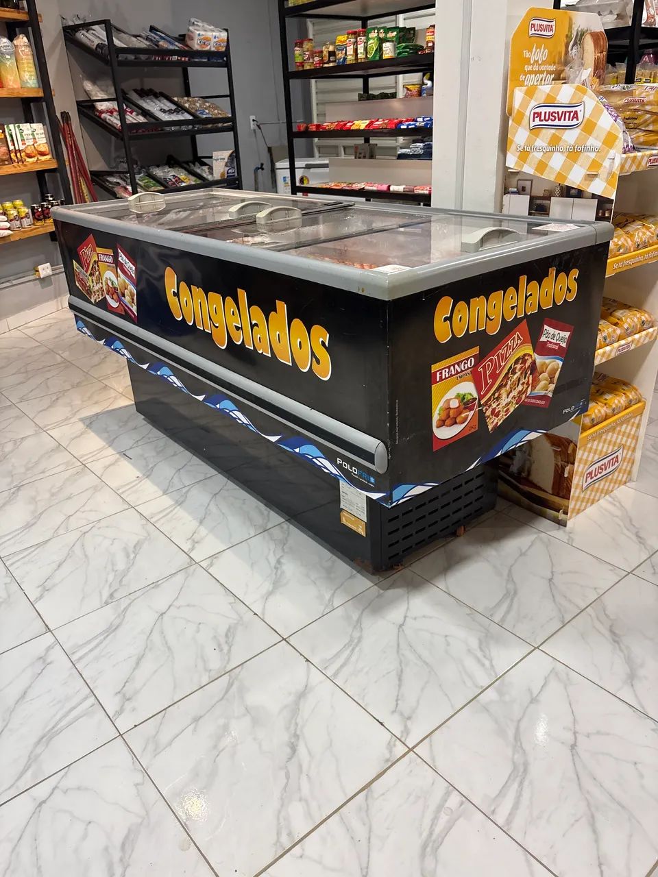 Ilha refrigeradora 2 metros  - Foto 2