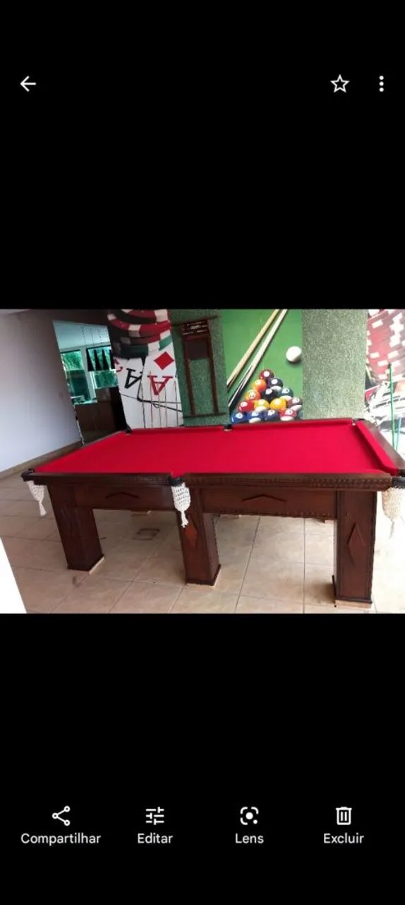 Manutenção e material para sua sinuca  - Foto 2