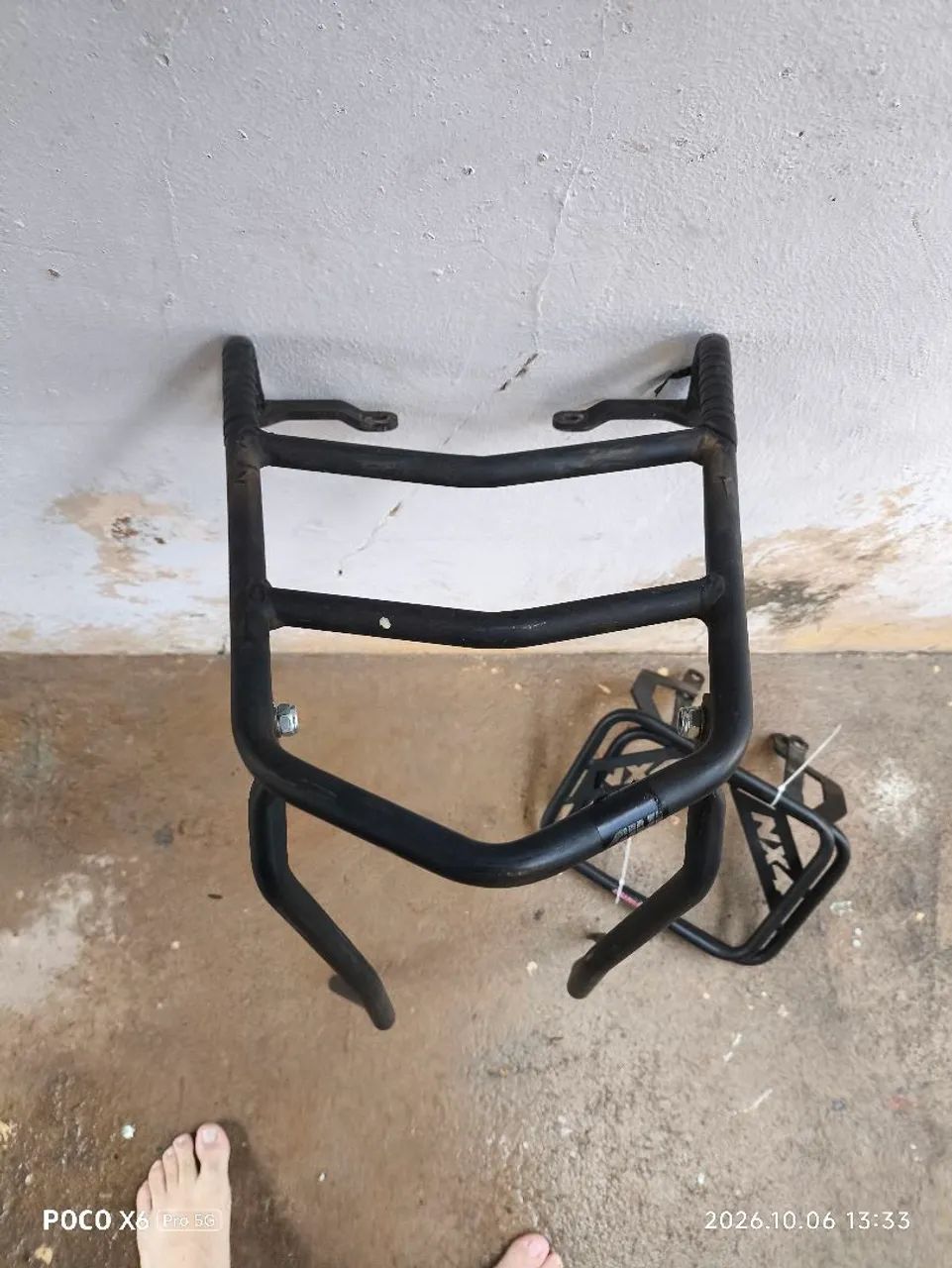 SUPORTE BAU MOTO FALCON CHAPAM E SUPORTE BOLSAS CHAPAM - Foto 3
