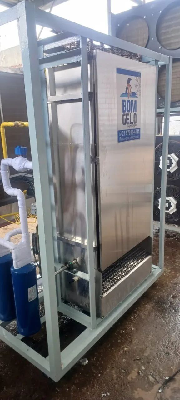 MÁQUINAS DE FABRICAR GELO CUBOS E ESCAMAS - Foto 2