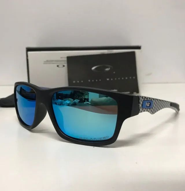 óculos de sol oakley jupter carbon azul - Foto 2
