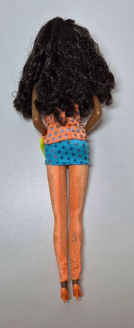 Boneca Barbie e rockers Dee Dee 1986 usada - Foto 3