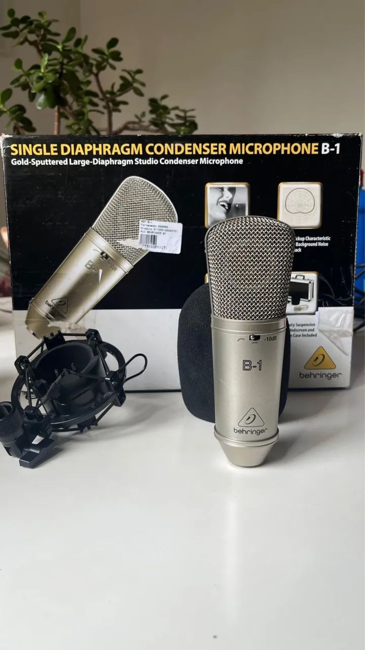 Microfone Condensador Behringer B-1454806670620774400