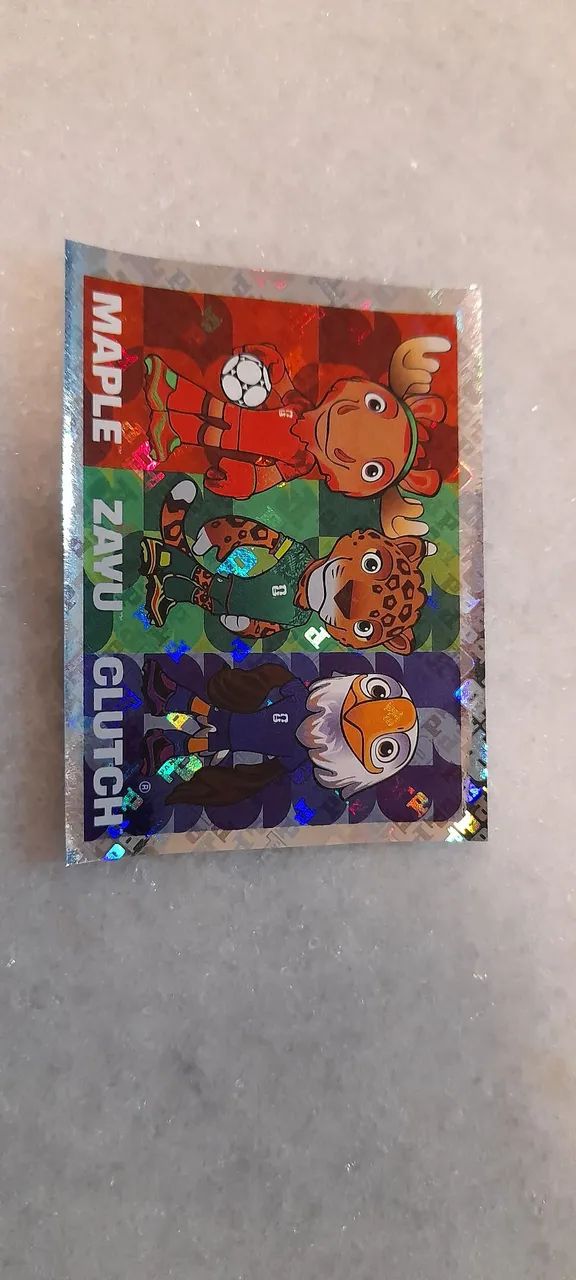 Figurinha álbum da copa.