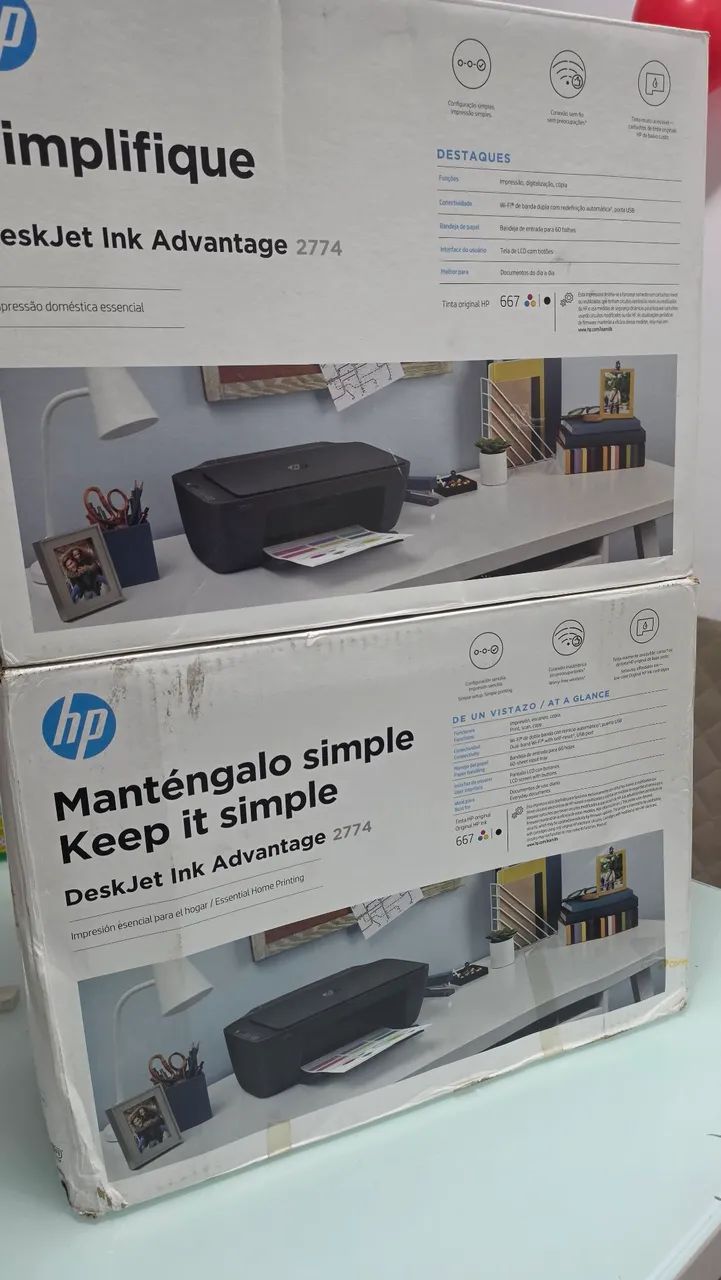 Impressora Multifuncional HP 2774