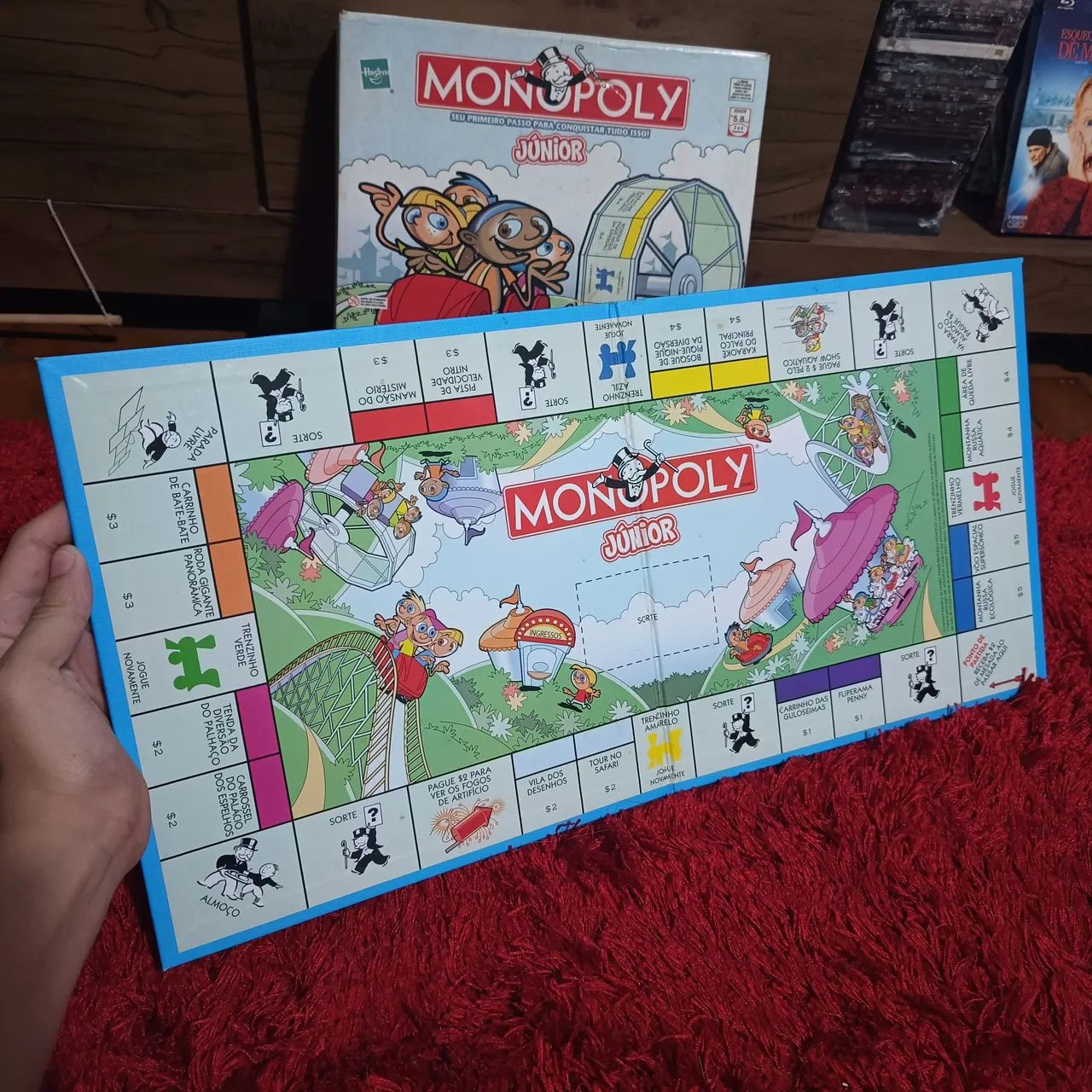 Jogo de Tabuleiro Monopoly Júnior Hasbro 2007 - Completo e Revisado - Foto 3