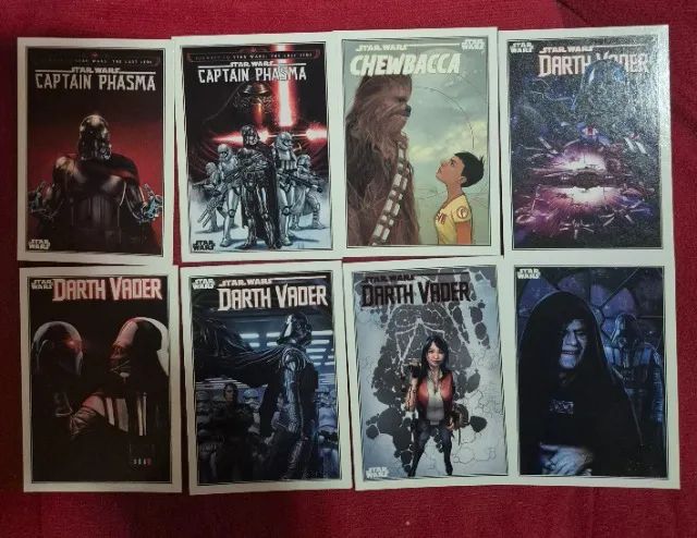 Star Wars Flagship 2023 - lote com 14 cards comic cover - CC