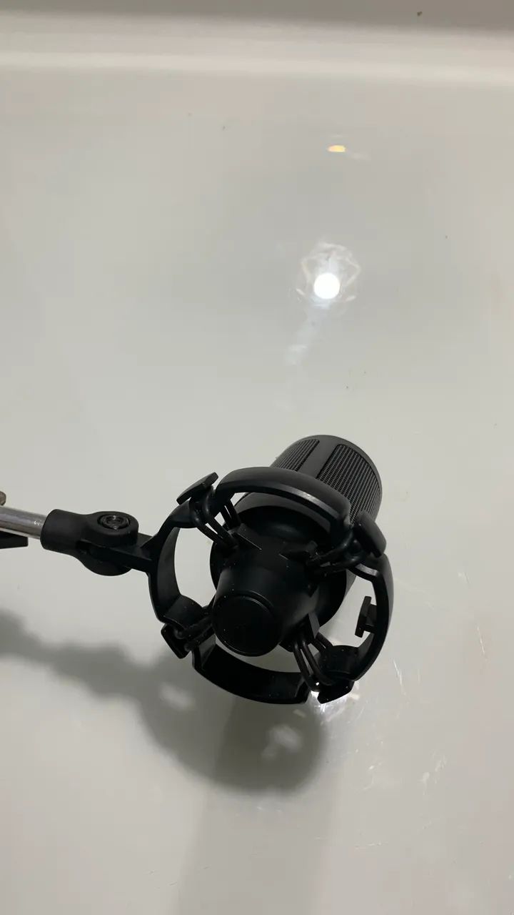 Microfone + pedestal SfM2 para vender rapido!!! - Foto 2