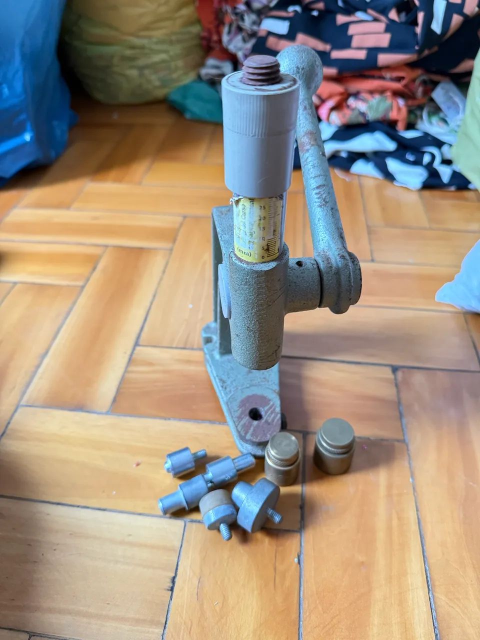 Máquina de botão