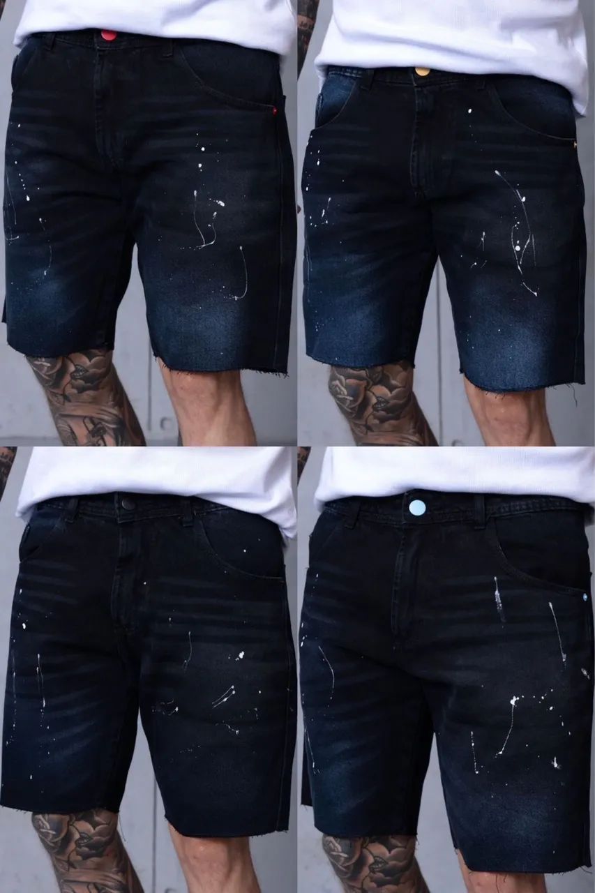 BERMUDA JEANS ESTILO JOGADOR - Foto 2