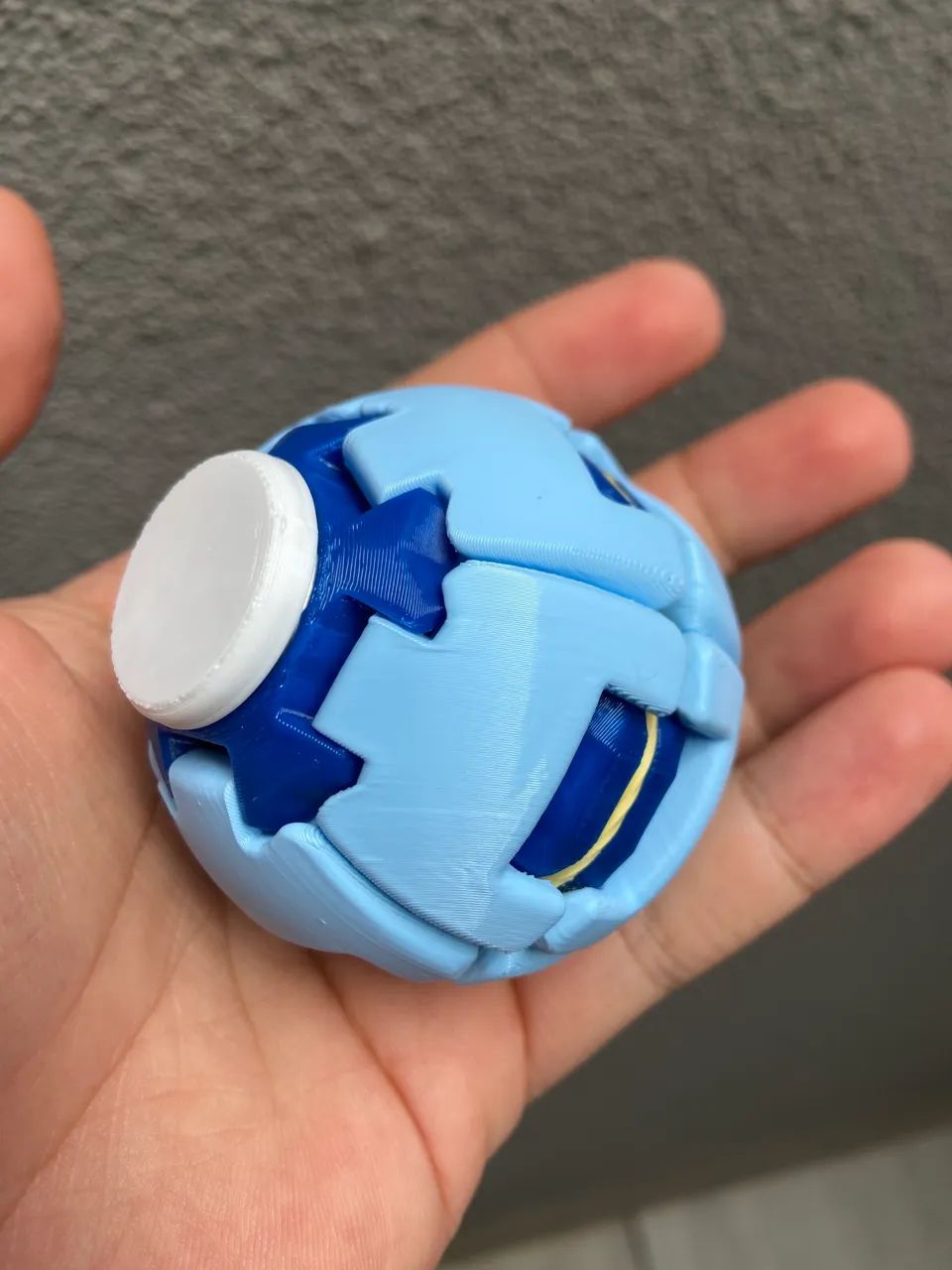 Bola Giratória Fidget Toy 3D - Foto 5