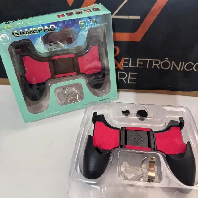 Gamepad 5 in 1! Gatilho + Gamepad + Analógico