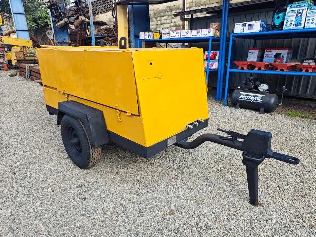 Compressor à diesel Atlas Copco XA 125 / 250 pcm / Motor perkins  - Foto 5