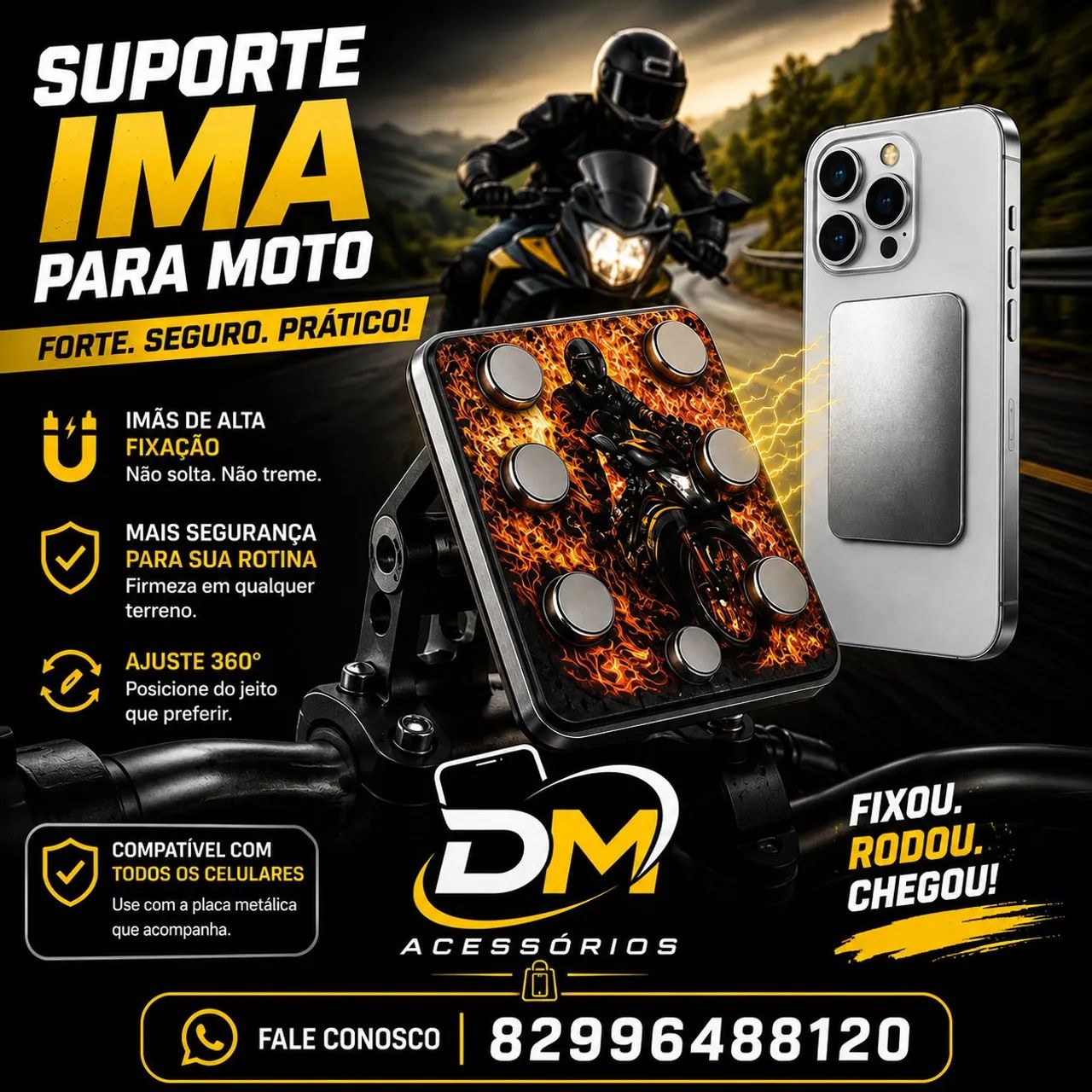 Suporte ima pra celular moto