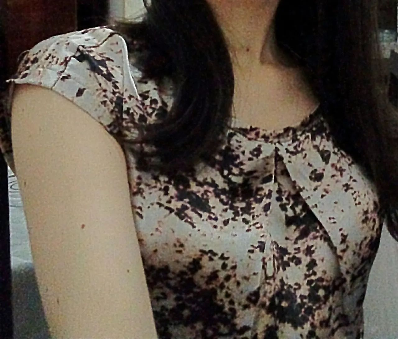 Blusa estampada seda - Foto 2