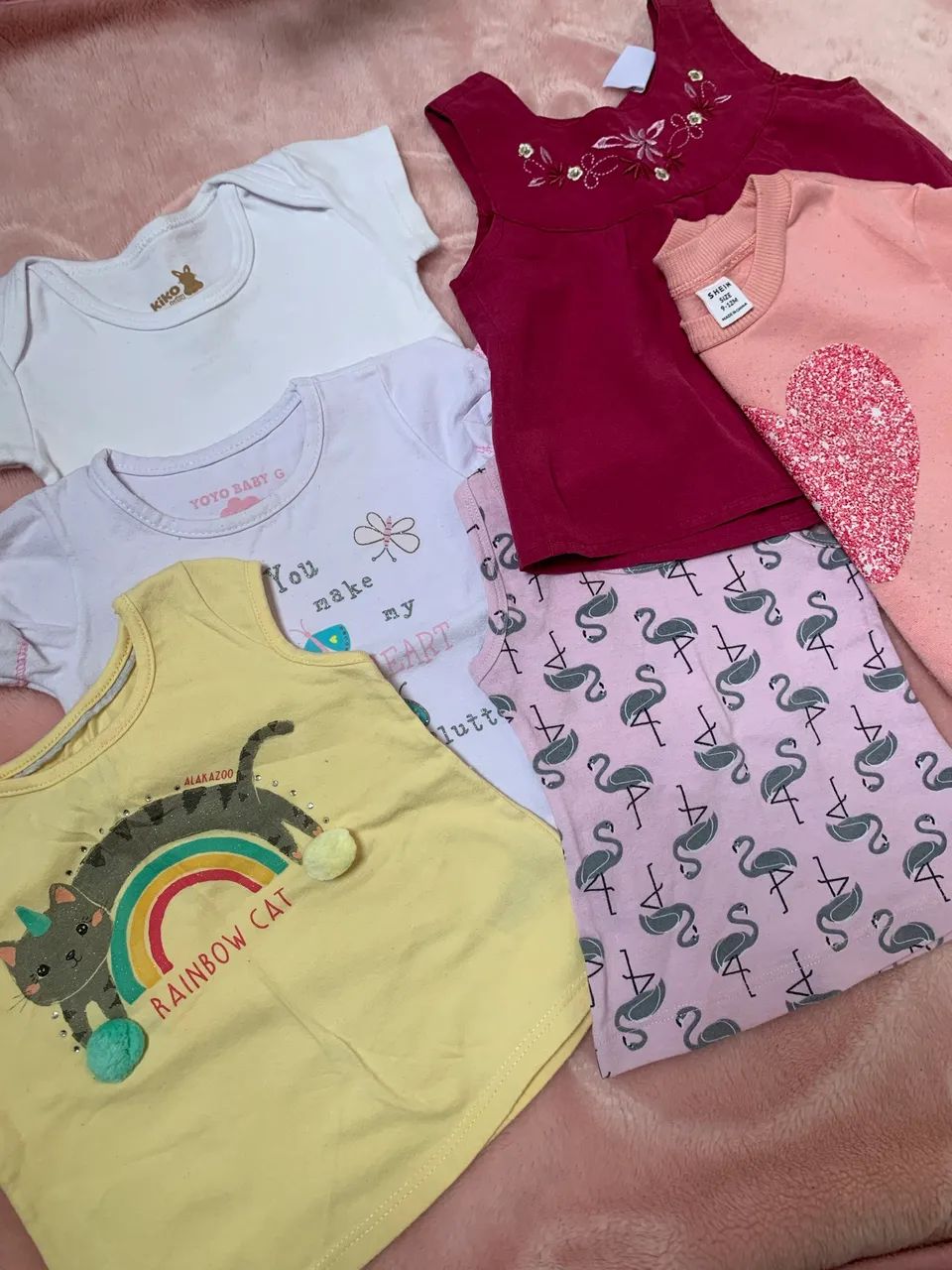 Lote roupa menina 