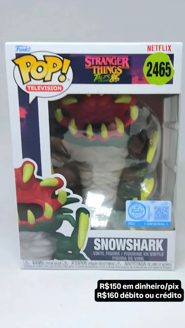 Funko Pop Stranger Things Snowshark Special Edition 2465