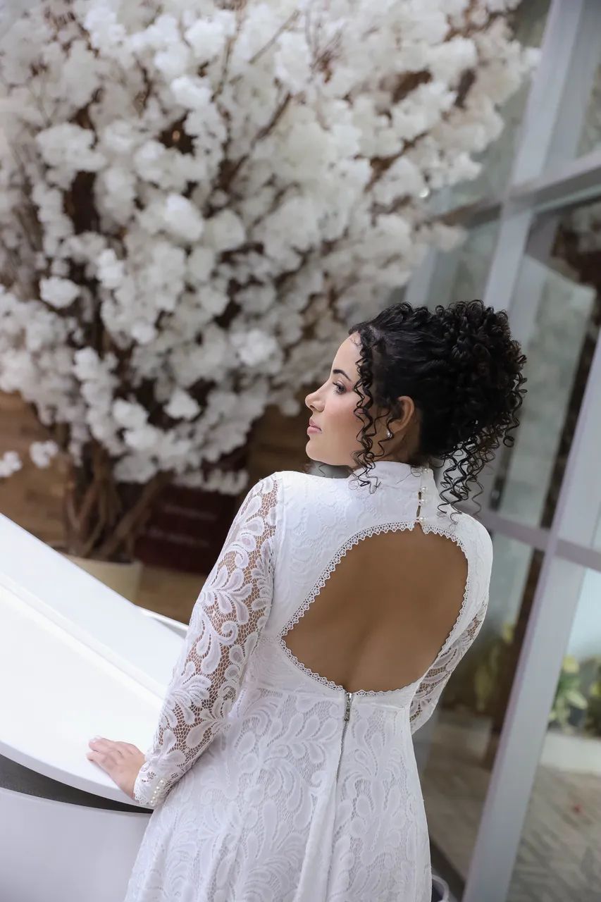 Vestido de noiva civil - Foto 2