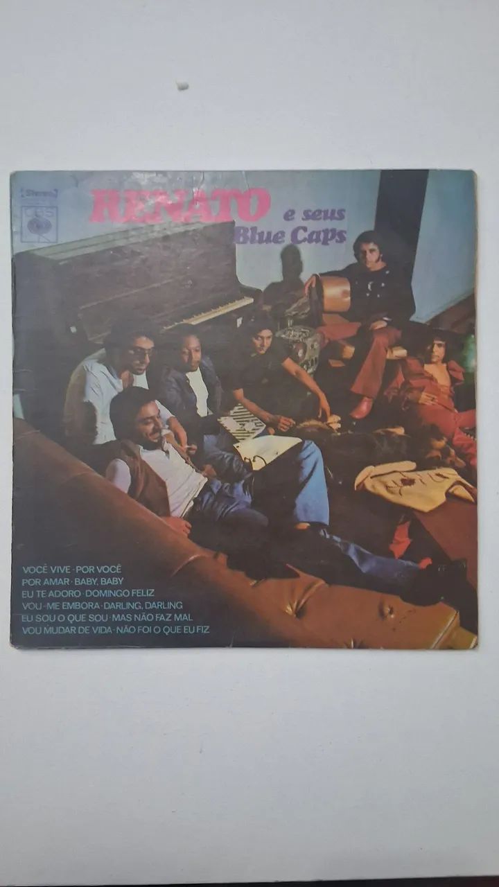 Lp Renato e seus blue caps 1972 usado