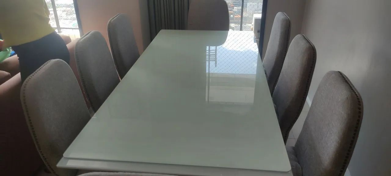 Tampo de Vidro para Mesa 8 Lugares - Foto 4
