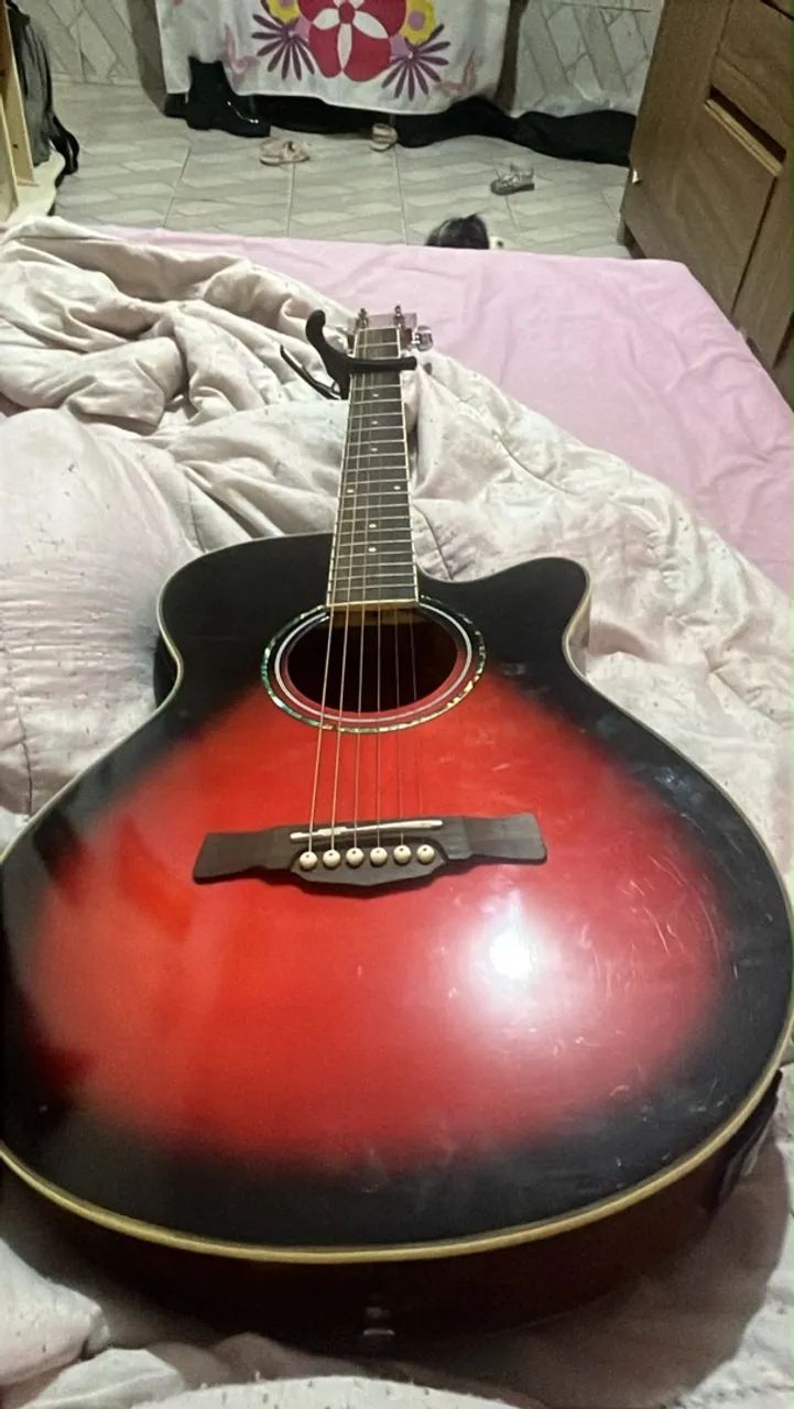 VIOLÃO ELETROACÚSTICO À VENDA! - Foto 3