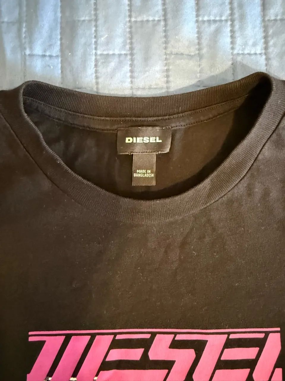 Camisa Diesel preta  - Foto 4