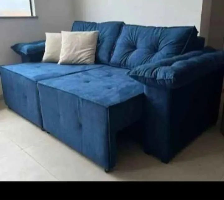 Sofá retrátil 1,90m;preço 1.390$,pagamento no ato da entrega - Foto 4