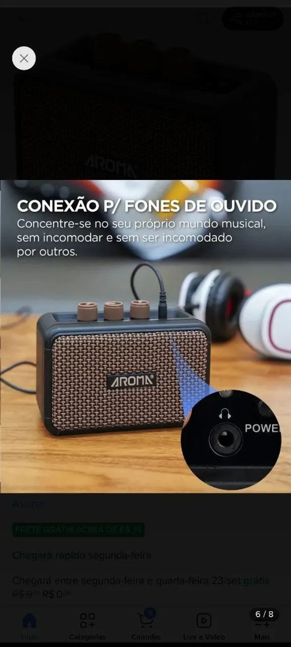 Mini amplificador de guitarra  - Foto 4