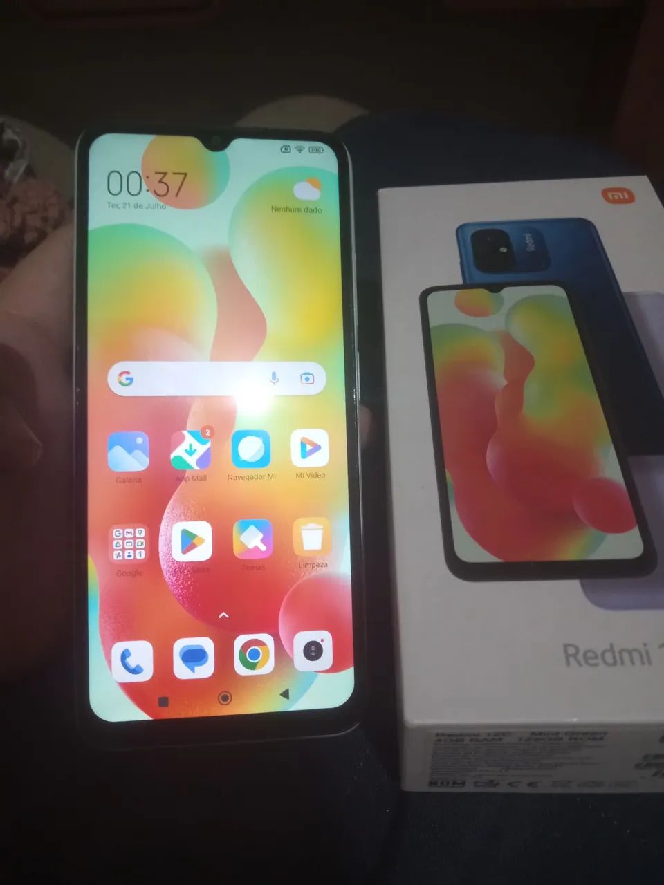 Redmi 12c com caixa