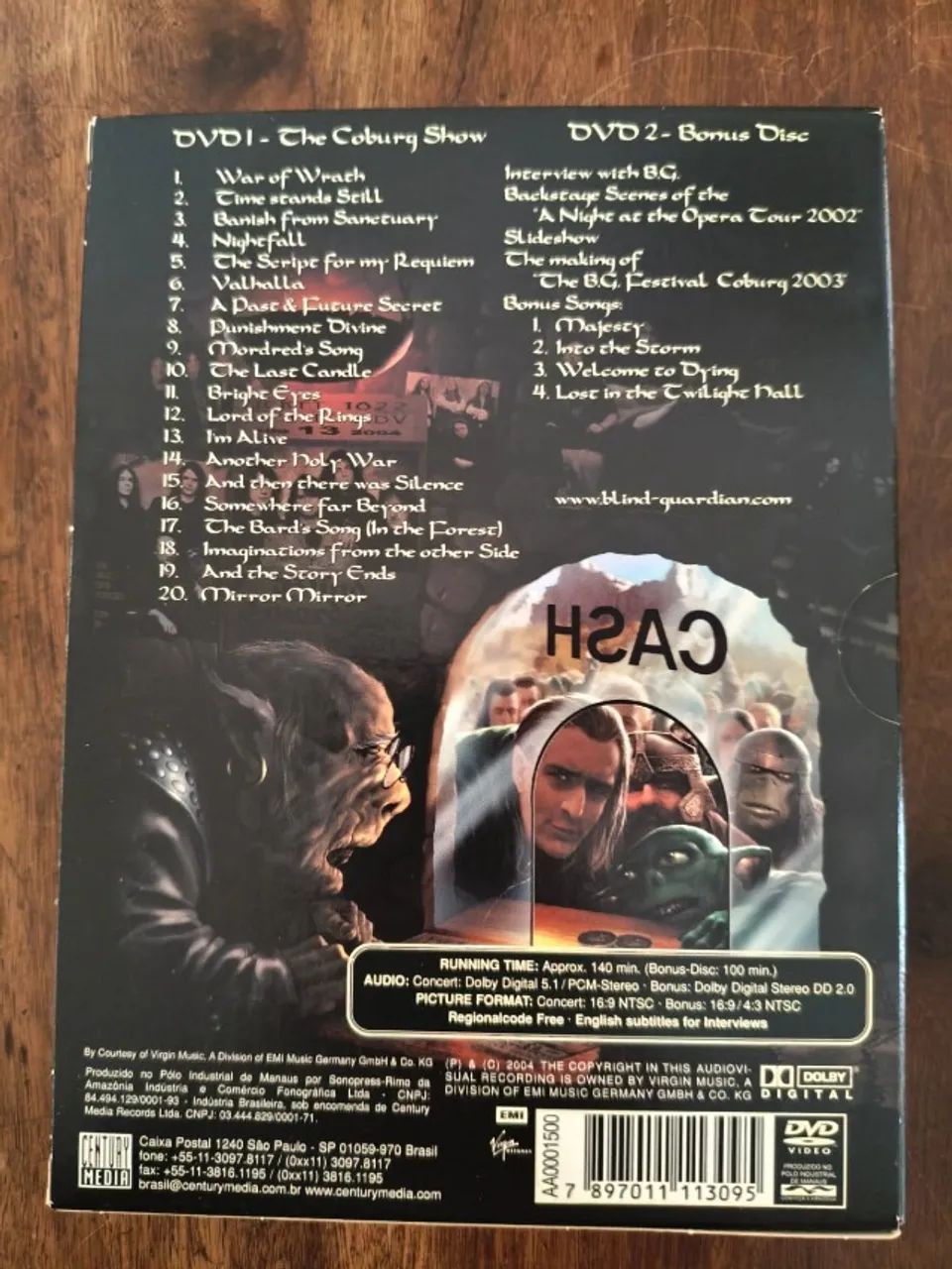 DVD Blind Guardian - Imaginations Through the Looking Glass - Foto 2