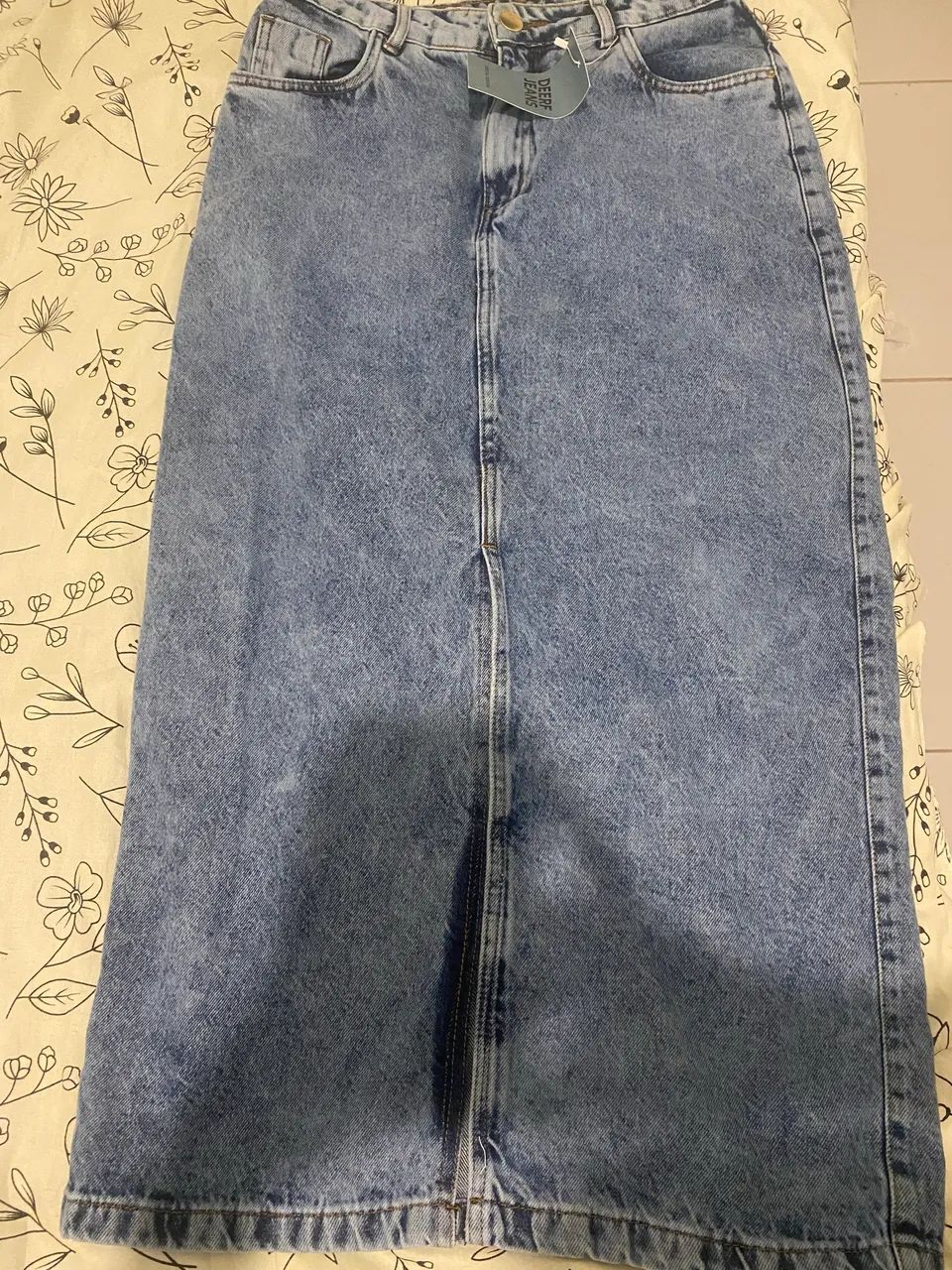 Saia jeans 