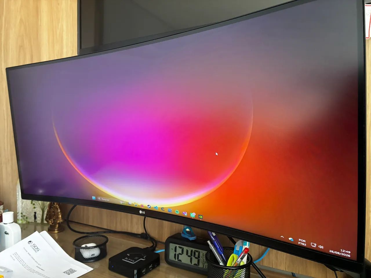 Monitor Gamer Curvo LG UltraGear 34" - Foto 2