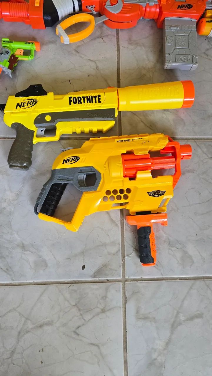 Kit Armas de Brinquedo NERFs Variadas - Foto 2